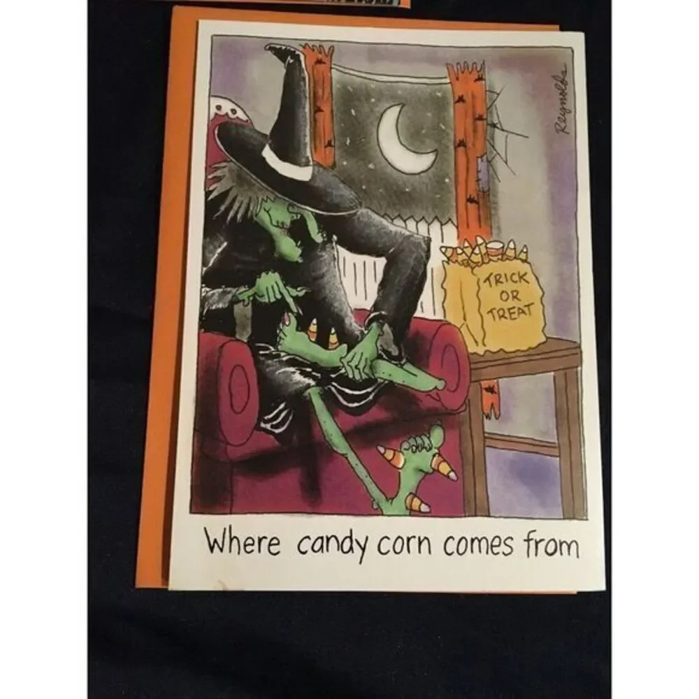 Paper Greetings‎ HALLOWEEN CARDS LOT OF 5 NWT